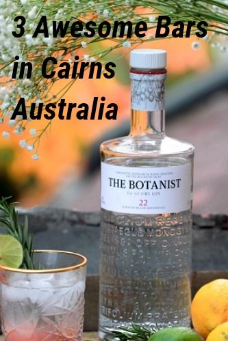 Looking for awesome bars in Cairns to relax in after a big day of sightseeing? Check out these 3 bars in the heart of Cairns CBD. #bestbars #cairns Ice Fruit, How To Make Lemonade, Botanist Gin, The Botanist, Cairns Australia, Bottle Images, Fruit Wallpaper, Best Bars, Dry Gin