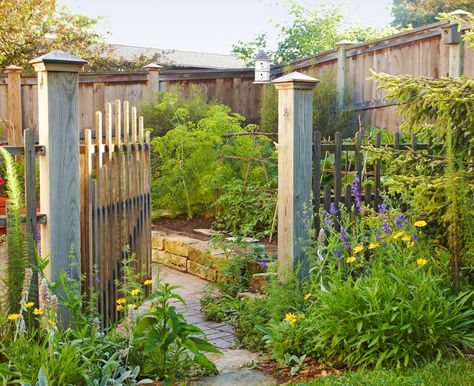 Iowa Garden, Vegetable And Herb Garden, Flagstone Path, Flower Garden Plans, Midwest Living, Sun Garden, The Shed, Miniature Trees, Composting