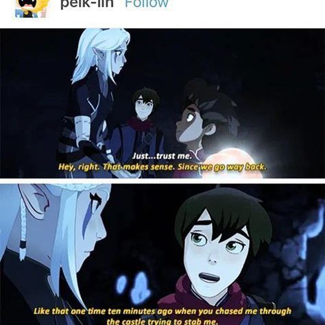 The Dragon Prince Stuffs - Memories + Pokemon - Wattpad Rayla X Callum, Prince Dragon, The Dragon Prince, Dragon Princess, Kids Shows, Cartoon Shows, Avatar The Last Airbender, The Last Airbender, Animation Series