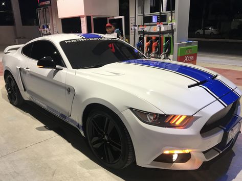 2015 2016 2017 custom white ecoboost mustang / ecoboost modified / shelby 50th anniversary / custom mustang hood / GT350 like fenders / roush scoop / mustang foilacar / custom blue mustang stripes / mustang diffuser / 2017 SEMA / ecoboost drift automatic / 50th anniversary hood / shelby decklid / top mods 2015 2016 2017 mustang / custom mustang stripes / 2015 2016 2017 ecoboost review / fi exhaust ecoboost mustang Ecoboost Mustang, Mustang Stripes, Custom Mustang, Mustang Custom, 2017 Mustang, Blue Mustang, Unicorn Wallpaper Cute, Ford Mustang Ecoboost, Super Snake