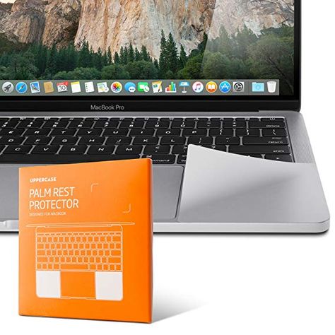 UPPERCASE Premium Palm Rest Protector Skin Cover Set for MacBook Pro Released in 2016 2017 2018 (MacBook Pro 15", Space Gray) Macbook Pro Keyboard, Keyboard Protector, Macbook Pro 2016, Newest Macbook Pro, Macbook Pro 13 Inch, Apple Model, New Macbook, Keyboard Cover, Notebook Computer