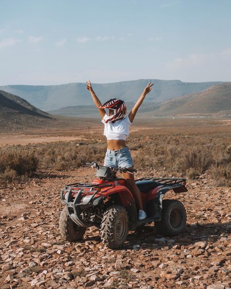 JULES’s Instagram profile post: “Ride or die baby 💀 ready for the weekend 🤙🏼” Country Girl Life, Four Wheeling, Four Wheeler, Atv Riding, Adventure Aesthetic, Cycling Art, Riding Outfit, Lifestyle Fashion, Girls Life