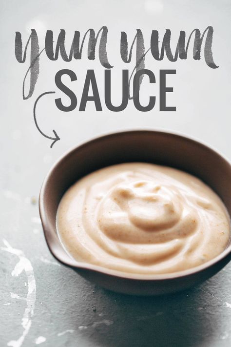 Yum Yum Sauce! just like the sauce from Japanese hibachi restaurants - and it's SO EASY. Perfect with grilled chicken, steak, veggies, rice bowls, wraps, and more. #sauce #easyrecipe #quickaeasy #dinner | pinchofyum.com Low Carb Turkey Meatballs, Steak Veggies, Hibachi Restaurant, Japanese Hibachi, Cheesy Meatballs, Yum Sauce, Meatball Casserole, Yum Yum Sauce, Chicken Steak