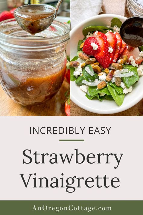 Strawberry Vinaigrette Dressing, Berry Vinaigrette, Easy Strawberry Vinaigrette, Strawberry Balsamic Vinaigrette, Strawberry Vinegarette, Rasberry Vinegrette, Berry Salad Dressing, Raspberry Vinegarette Dressing Salad, Rasberry Vinegrette Dressing Easy