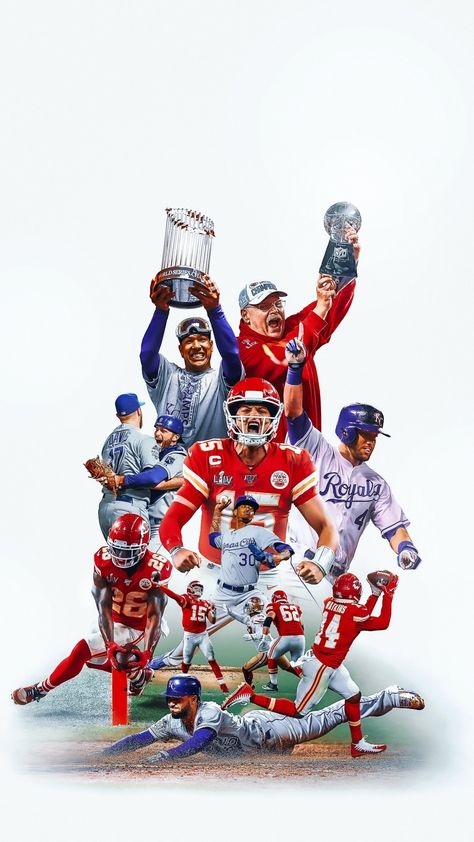 Bryce Wood on Twitter: "'15 Royals  |  '19 Chiefs… " Patty Mahomes, Chiefs Wallpaper, Royal Wallpaper, Red Kingdom, Kc Chiefs Football, Kansas Chiefs, Kansas City Chiefs Shirts, Nfl Football Art, Chiefs Super Bowl