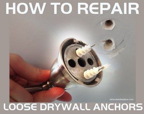 Drywall Anchors, Drywall Repair, Home Fix, Diy Home Repair, Diy Repair, Wall Anchors, Home Repairs, Décor Diy, Diy Home Improvement