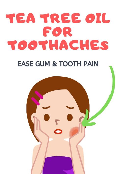 Essential Oils for Tooth Ache and Tooth Pain- Learn how to use tea tree oil for natural tooth ache relief #teatreeoil #essentialoils #toothache #dental #dentist Tea Tree Oil Recipes, Oils For Tooth Ache, Diy Tea Tree Oil, Toothache Remedies, Tooth Pain Remedies, Tea Tree Oil Uses, Tooth Ache Relief, Remedies For Tooth Ache, Herbal Medicine Recipes