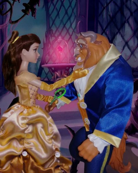 Barbie 90s, Disney Belle, Disney Princess Dolls, Princess Dolls, My Father, Disney Love, Disney Magic, The Beast, Disney Movies