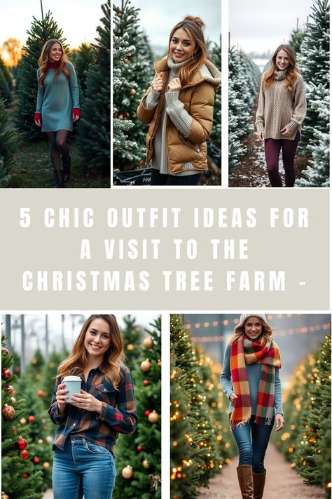 This holiday season, finding the perfect outfit for a visit to a Christmas tree farm can elevate your festive experience. From cozy sweaters to stylish boots, here are 18 fun and chic outfit ideas for women that combine comfort and style, ensuring you look fabulous while enjoying the crisp winter air and scenic surroundings. Casual […] Chic Christmas Outfit, Cozy Christmas Outfit, Farm Clothes, Winter Air, Christmas Outfits Women, Chic Outfit Ideas, Cozy Knit Sweater, Easy Christmas Diy, Christmas Tree Farm