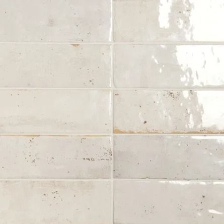 Encore Surfaces Tennessee 2" X 6" Zellige Subway Wall Tile | Wayfair Chalet Kitchen, Villa Lagoon Tile, Best Floor Tiles, Porcelain Wall Tile, Zellige Tile, Tile Saw, Ceramic Floor, Kitchen Tiles Backsplash, Ceramic Wall Tiles