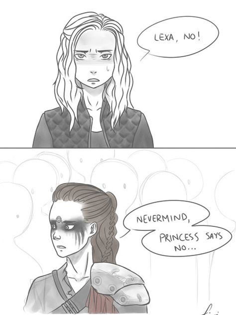 Clexa Fanart, The 100 Tv Show, Lexa E Clarke, Commander Lexa, Lexa Y Clarke, Clexa The 100, Clarke And Lexa, The 100 Bellarke, Lexa The 100