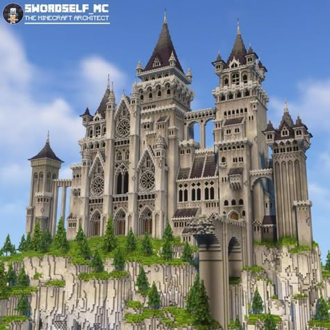 Huge Minecraft Castle, Minecraft Castle Library, Minecraft Castle Exterior, Cool Minecraft Castles, Minecraft Giant Castle, Minecraft Giant Library, Impressive Minecraft Builds, Minecraft Castle Mega Base, Mega Castle Minecraft