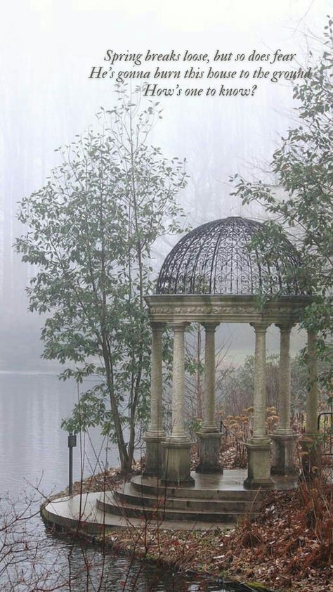 Winter Lake, Wedding Garden, Glass Garden, Beautiful Architecture, Pretty Places, Abandoned Places, Garden Wedding, Secret Garden, Gazebo