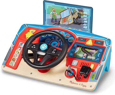 Paw Patrol Rescue, Paw Patrol Marshall, Interactive Dashboard, Paw Patrol Toys, Paw Patrol Pups, Toddler Sensory, Melissa And Doug, Activity Board, Melissa & Doug