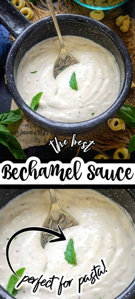 French Mother Sauces, Basic White Sauce, Mother Sauces, Bechamel Sauce Recipe, Pasta Lasagna, Pasta Noodle Recipe, Condiment Recipes, Marinated Steak, Bechamel Sauce