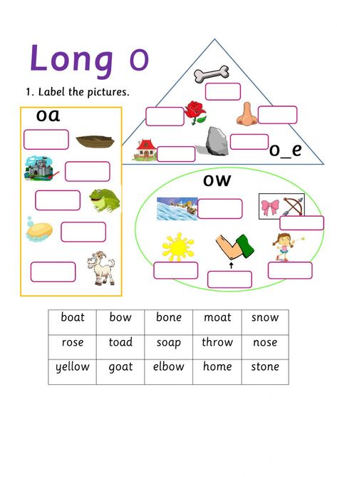 Alternative spellings of -oa- sound online activity for GRADES 1 AND 2. You can do the exercises online or download the worksheet as pdf. Vowel Blends Worksheet, Oa Sound Activities, Long A Sound Worksheets, Long O Worksheets First Grade, Long O Worksheets, Long Vowels Worksheets, Long O Sound Worksheet, Oa Words Worksheet, Oa Sound Worksheets