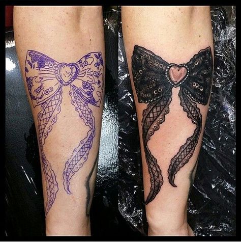 Lace Bows Tattoo, Lace Bow Tattoo Back Of Leg, Bow Tattoo Back Of Leg, Lace Bow Tattoo, Bow Tie Tattoo, Lace Bow Tattoos, Corset Tattoo, Sleeves Tattoos, Bow Tattoos