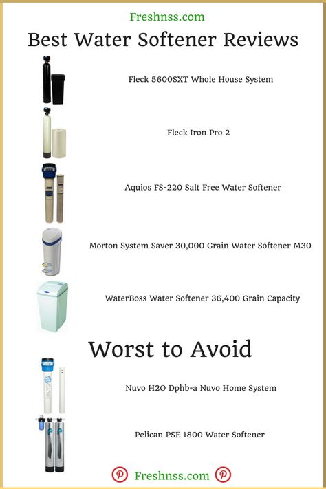 Best Water Softener Reviews Water Purifier Design, Spring Drinks, House Plumbing, Water Softener System, Water Softeners, Doomsday Preppers, Water Ionizer, Green Clean, Hydrogen Water