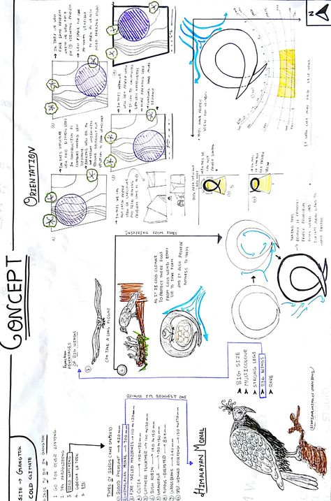 Design Concept Sheet Architectural, Concept Development Sheet Architecture, Architect Sketch Concept, Micro Climate Architecture, Concept Form Development Architecture, Concept Development Sheet, Cold Climate Architecture, Concept Sheet For Interior Design, Museum Concept Ideas