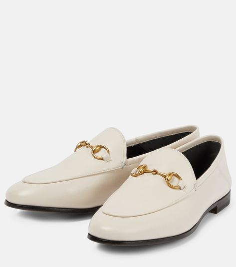 Gucci Brixton, White Dress Shoes Men, Gucci Horsebit Loafers, White Dress Shoes, Gucci Loafers, Gucci Horsebit, Gucci Leather, Black Loafers, Dress Shoes Womens