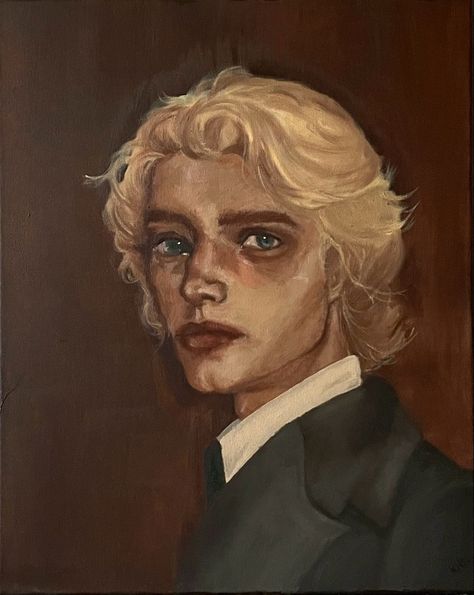 Dorian Gray Painting, Dorian Gray Portrait, Dorian Gray Book, Character Design Tips, The Picture Of Dorian Gray, Grey Artwork, Picture Of Dorian Gray, Grey Blonde, Dorian Gray