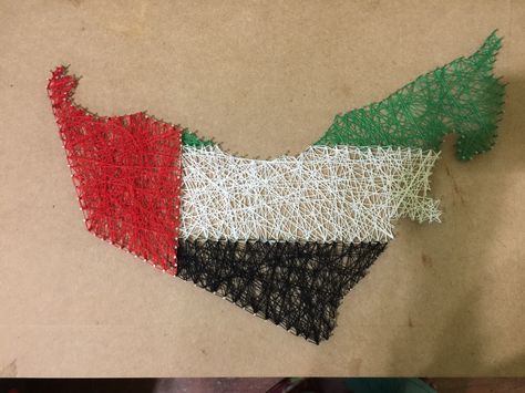 UAE flag Flag Day Ideas, Uae Flag Day Ideas, Uae Flag Day Drawing, Uae Flag Aesthetic, Uae Flag Day, Kids Crafts Easy, Uae Art, Diy Toys Car, Uae Flag