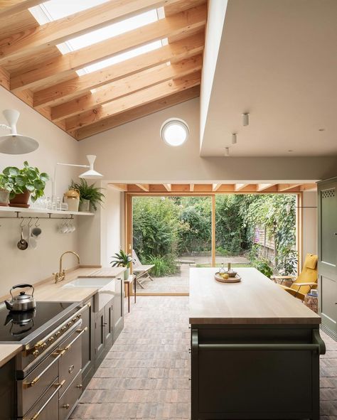 House • Instagram Extension Kitchen, Hart House, Terrace Kitchen, Victorian Terrace House, Side Extension, Plain English, House Extension Design, House Extension, Country Style Kitchen