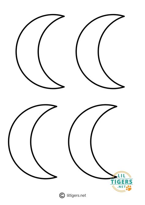 Pfp Template, Print Making Designs, Moon Facts, Moon Activities, Moon Printable, Moon Coloring Pages, Printable Shapes, Moon Crafts, Moon Book