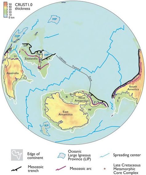 The lost continent of Zealandia Earth Science Lessons, Science Articles, History People, Plate Tectonics, Science Lessons, Earth Science, Geology, Geography, South America