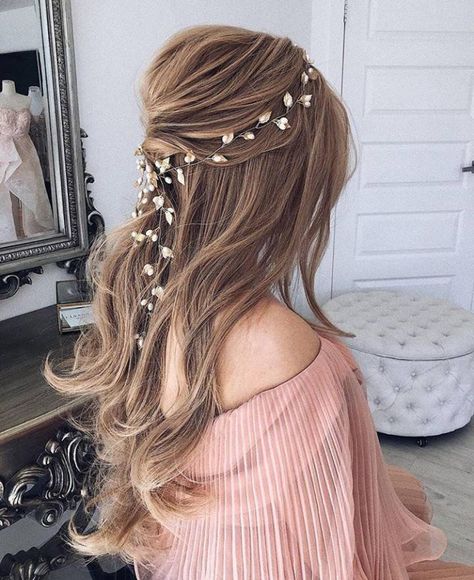 Leaf Tiara Leaf Headpiece Leaf Crown Bridal Headpiece Wedding | Etsy Pearls Headpiece, School Farewell, Prom Headpiece, Rose Gold Hair Vine, Long Hair Vine, Summer Wedding Hairstyles, Gold Hair Vine, Extra Long Hair, Hairstyles 2024