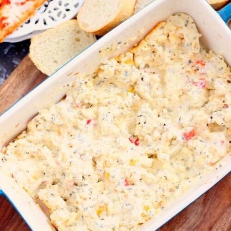 Baked Feta Dip - Pumpkin 'N Spice Feta Cheese Dip Recipes, Baked Feta Dip, Feta Cheese Dip, Recipe Appetizers, Healthy Dip, Feta Cheese Recipes, Baked Feta, Feta Recipes, Feta Dip