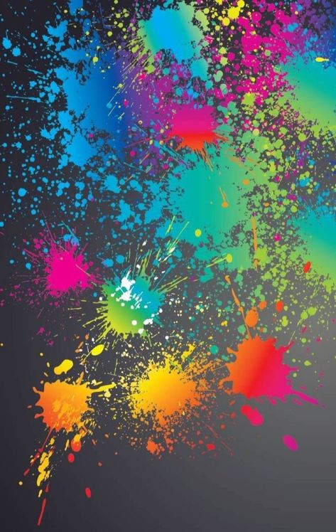 Paint Splotches Art, Color Splotches, Paint Splotches, Fireworks Wallpaper, Hologram Colors, Qhd Wallpaper, Paint Drop, Hawaiian Art, Wall Art Wallpaper