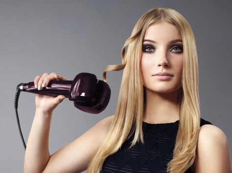 A curling tool that automatically does the work for you. Best Hair Curler, Curl Secret, Good Curling Irons, Automatic Hair Curler, Tight Curls, Ombré Hair, Beautiful Curls, Hair Curler, Hair Styler