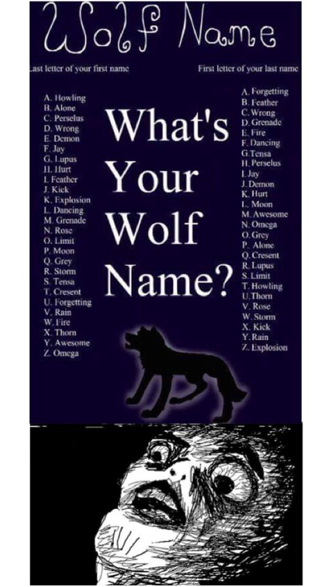 MY WOLF NAME IS AWESOME AWESOME. WAAAAAAAAAT. Therian Den, Fantasy Werewolf, What's My Spirit Animal, Maleficent Quotes, The Dude Quotes, Therian Wolf, Funny Name Generator, Whats Your Spirit Animal, Beautiful Disney Quotes