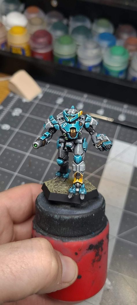 Painted Battletech Miniatures, Battletech Paint Schemes, Battletech Art, Battletech Miniatures, Battle Tech, Warhammer 40k Figures, Warhammer Figures, Painted Miniatures, D&d Miniatures