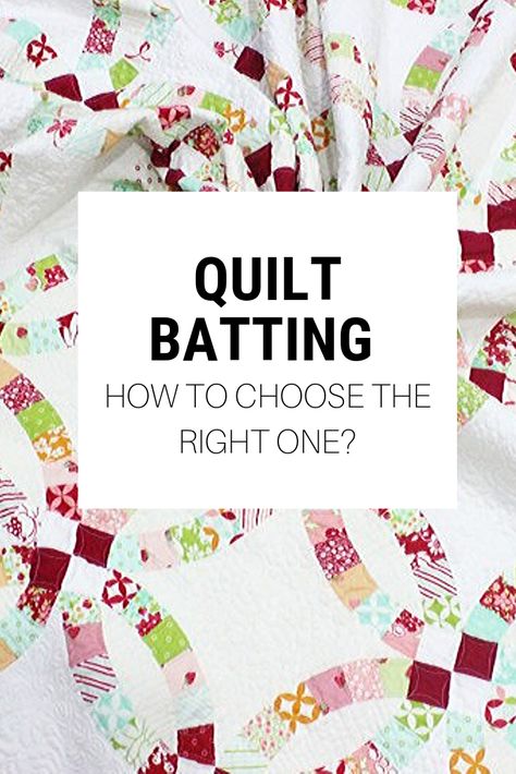 Best Batting For Quilts, Quilt Batting Choosing, Beginner Quilting, Quilt Techniques, Quilting 101, Quilt Tips, Beginner Quilt, First Quilt, Light Quilt