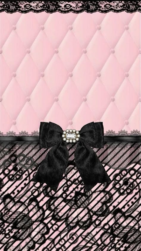 Victoria Secret Wallpaper, Bow Wallpaper, Gothic Wallpaper, Iphone Wallpaper Photos, Wallpaper For Your Phone, Phone Design, Kawaii Wallpaper, Iphone Background Wallpaper, Iphone Icon