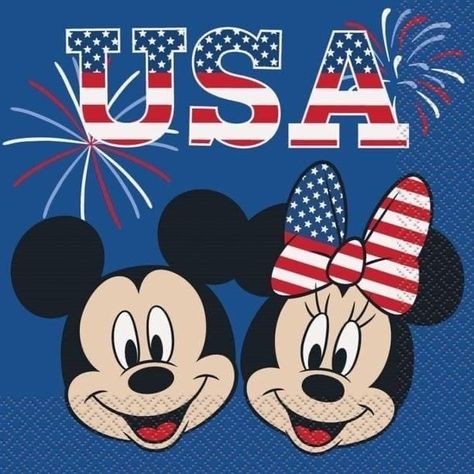 Patriotic Art Ideas, Woodland Creatures Party, 4th Of July Wallpaper, 4th Of July Images, Disney Best Friends, Disney Clipart, Patriotic Pictures, Favorite Wallpaper, Patriotic Art