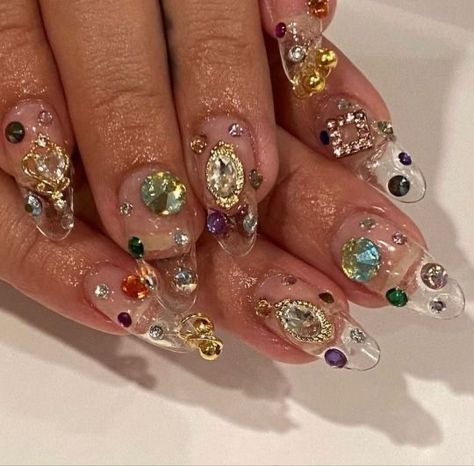 Nail Art Design 2023, La Apartment, Junk Nails, Im So Sorry, Colorful Nail, Apartment Tour, Design 2023, Simple Nail Art Designs, Gem Nails