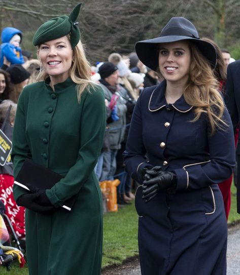 Royal Family Christmas, Autumn Phillips, Royal Family Portrait, Royal Crown Jewels, Royal Family Pictures, Royal Girls, Royal Christmas, Christmas Tradition, Princess Beatrice