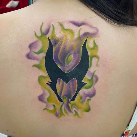 Malificent Tattoo Quotes, Maleficent Silhouette Tattoo, Disney Villans Tattoo Ideas, Disney Tattoos Villians, Small Maleficent Tattoo, Simple Maleficent Tattoo, Maleficent Horns Tattoo, Disney Villain Tattoo Ideas, Villian Tattoo Ideas