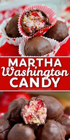 Martha Washington Balls Recipes, Christmas Baked Gifts Homemade, Christmas Candy And Cookie Recipes, Martha Washington Balls, Martha Washington Candy, Easy Christmas Candy, Christmas Candy Easy, Christmas Candy Homemade, Easy Christmas Candy Recipes