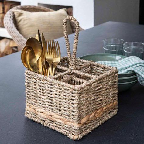 Our New Home Accessories Collection! ✨ Looking to refresh your home? Discover our latest range of stylish home accessories; from elegant cutlery holders, practical food storage ideas and chic doormats to handy home hook solutions. Whether you're giving your kitchen a makeover or adding those final touches to your interior, we’ve got the perfect accents to reflect your style. Tap the link in our bio to browse. . . . #HomeDecor #NewArrivals #InteriorDesign #cutlerholder #breadbin #doormat... Plates Storage, Kitchen Caddy, Food Storage Ideas, Kitchen Cookware Sets, Plate Storage, Bread Bin, Cutlery Holder, Kitchen Organizer, Water Hyacinth