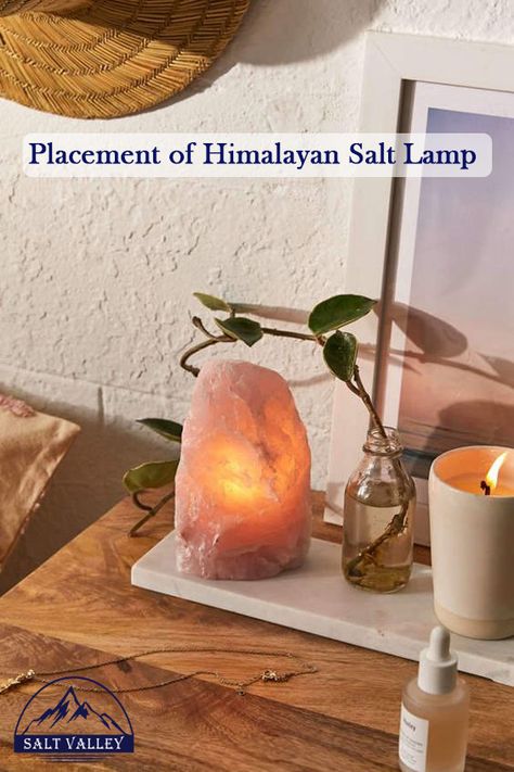 Are you looking for the right place to put your Salt lamp? Well there are so many places where you can place your salt lamp. Benefits of placing salt lamp in living room is to beautifies the interior.It removes the cigarette smoke and improves moods. #Himalayansaltlamp #placement  #roomdecor Decorating With Salt Lamps, Salt Lamp Decor Ideas, Himalayan Salt Lamp Bedroom, Himalayan Salt Lamp Aesthetic, Himalayan Salt Lamp Decor, Salt Lamp Bedroom, Salt Lamp Decor, Lamp In Living Room, Salt Lamp Benefits