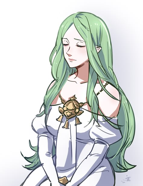 Rhea Fire Emblem, Fire Emblem Three Houses, Anime Elf, Pointy Ears, Fire Emblem Games, Fire Emblem Characters, Blue Anime, Three Houses, Character Home