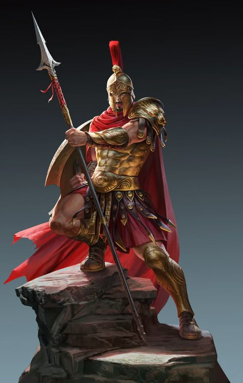 ArtStation - Ares, H Q0 Ares Costume, Mythology Facts, Brahma Vishnu Shiva, Imperiul Roman, Greek Warrior, Roman Gods, Spartan Warrior, Greek And Roman Mythology, Roman Soldiers