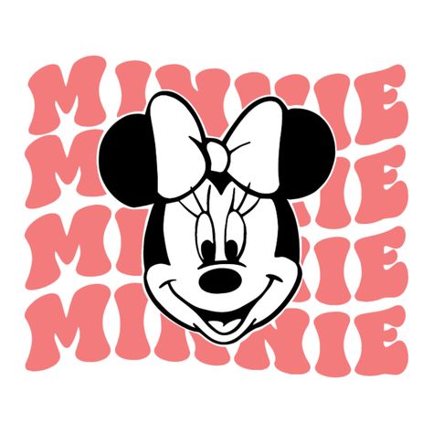 Disney SVG Minnie Mouse Shirts Vinyl, Disney Designs For Shirts, Disney Sublimation Designs Free, Disney Svg Free Files Cricut, Disney Graphic Design, Disney Sublimation Designs, Disney Shirt Ideas, Disney Graphics, Disney Png