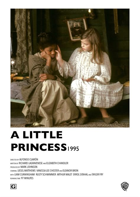 A Little Princess 1995, Iconic Movie Posters, Movie To Watch List, A Little Princess, Girly Movies, Princess Movies, Great Movies To Watch, Movie Poster Wall, Beautiful Film