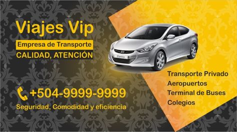 Diseños de Tarjetas de Presentación Para Taxi VIP o servicios de transporte ejecutivo Ferreteria Ideas, Taxi Service, King Of Kings, Animal Crossing, Adobe Photoshop, Adobe Illustrator, Gadgets, Toy Car, ? Logo