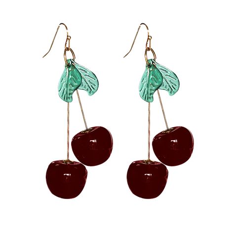 PRICES MAY VARY. Design:Sweet appearance in cherry design,paired with bright colors,wear them,whether you are short or long hair,with your sweet smile you are very shiny anywhere. Material:They are made of high quality alloy and resin,easy to wear and take off. Easy Matching:The bright color earrings can decorate your outfits well,making you more confident and dazzling,you can wear them to many occations,a party,a dinner, a date,a daily trip or daily wear,they will make you charming and eye-catc Aesthetic Earring, Cherry Food, Sweet Fruit, Sweet Jewelry, Earrings Aesthetic, Cherry Earrings, Food Fruit, Fruit Earrings, Friendship Jewelry